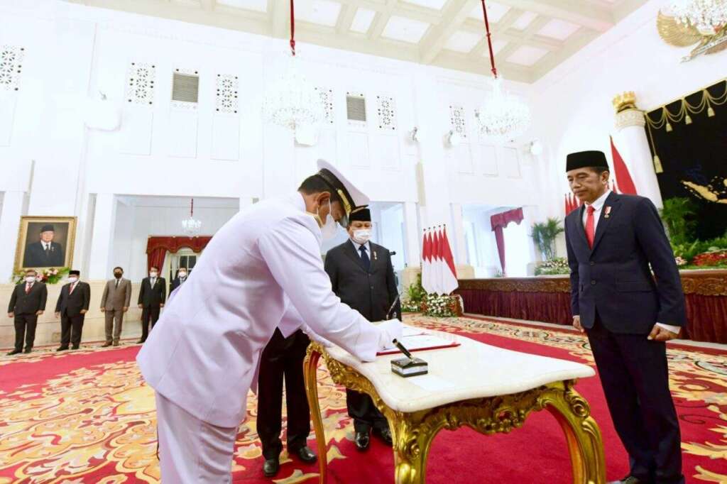 Presiden Jokowi: Jaga agar TNI Tak Terjerumus Politik Praktis