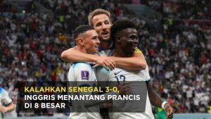 Piala Dunia 2022: Prancis dan Inggris Amankan Tiket Perempat Final