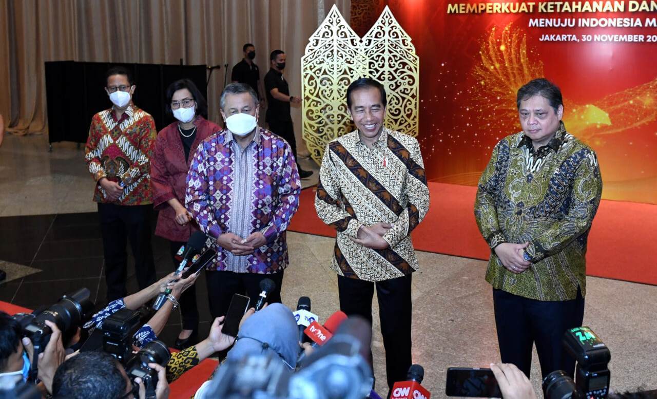 presiden Jokowi Airlangga