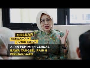 Resep Airin Pimpin Tangerang Selatan: Cepat Respons Kebutuhan Rakyat 