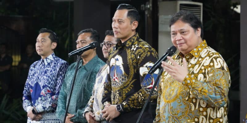 Airlangga Ajak Demokrat Bersama Selamatkan Indonesia dari Middle Income Trap