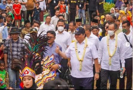 Airlangga Hartarto Safari Politik ke Purworejo Jawa Tengah