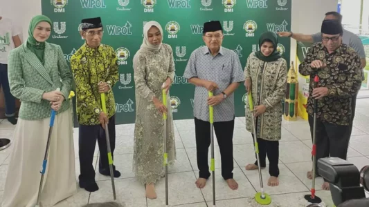 Jusuf Kalla Resmikan Gerakan Masjid Bersih 2023