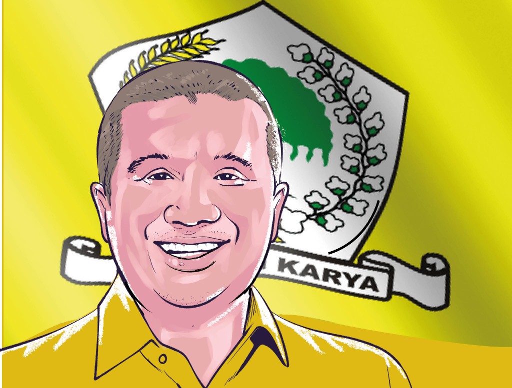 Erwin Aksa Wakil ketua umum partai golkar bidang penggalangan strategis