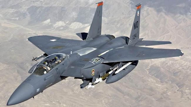 Pesawat Tempur F-15EX buatan Amerika Serikat