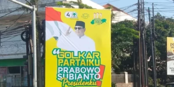 Golkar Jatim Mulai Sosialisasikan Prabowo Presiden lewat Baliho