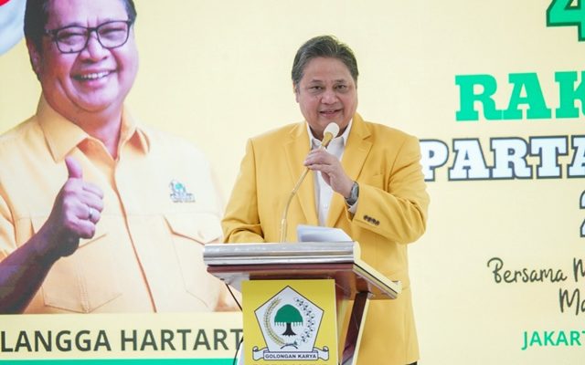 Airlangga Hartarto, Ketua Umum DPP Partai Golkar. Foto: Dok