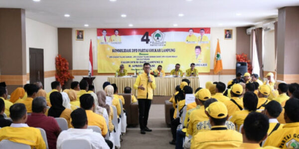 Golkar Lampung Targetkan Kemenangan Sebesar 20 Persen