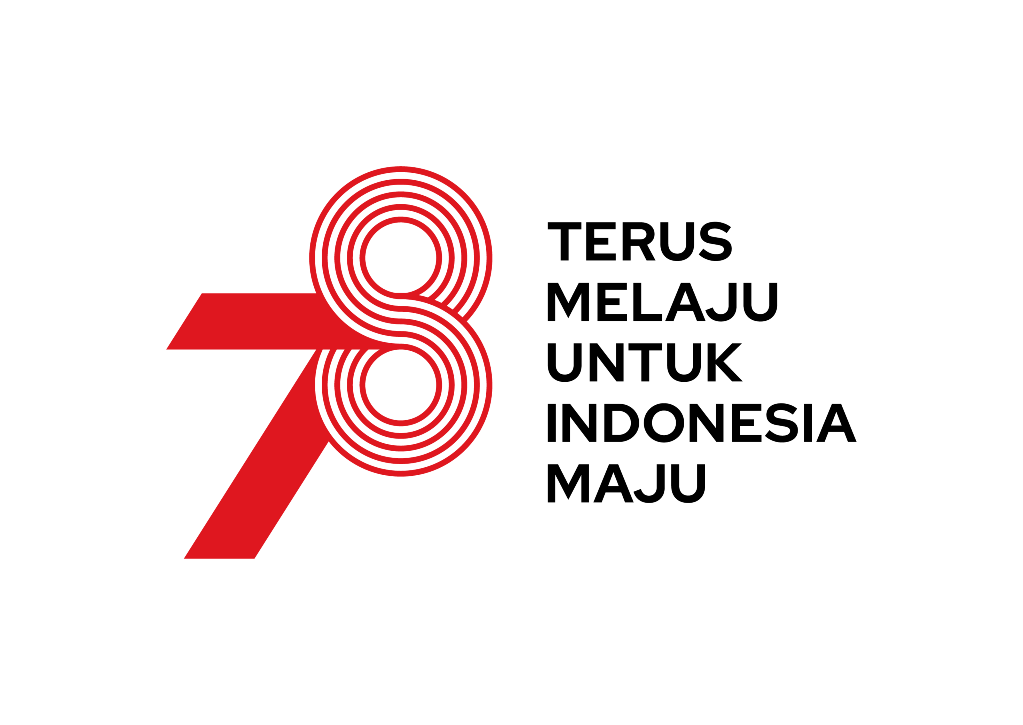 Logo HUT ke-78 RI tahun 2023