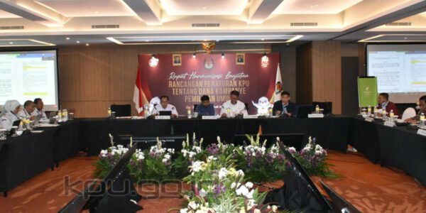 KPU Gelar Rapat Lanjutan Rancangan Peraturan Dana Kampanye Pemilu