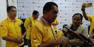 Ketua DPD I Partai Golkar NTT, Emanuel Melkiades Laka Lana, saat diwawancarai wartawan, belum lama ini. Foto: Ist