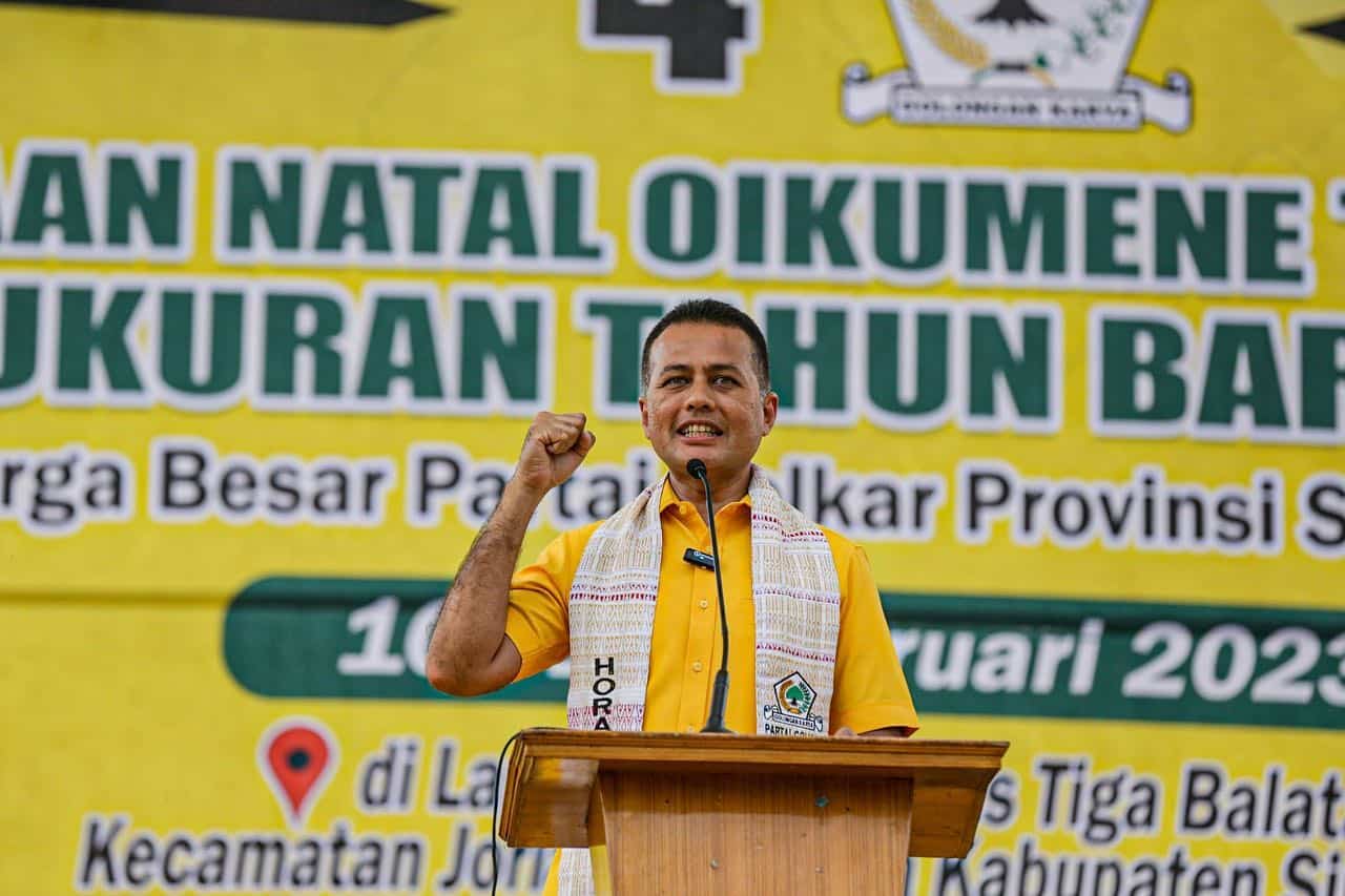 Wakil Gubernur dan Ketua DPD Partai Golkar Sumatera Utara Musa Rajekshah. Foto: Ist