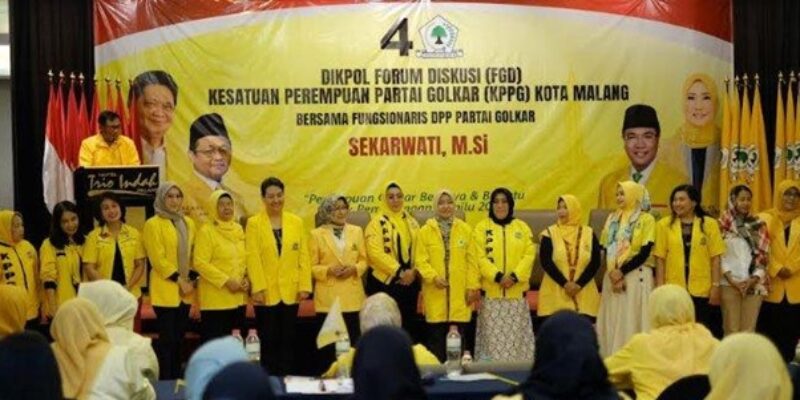 Golkar Kota Malang Majukan 17 Caleg Perempuan di Pemilu 2024