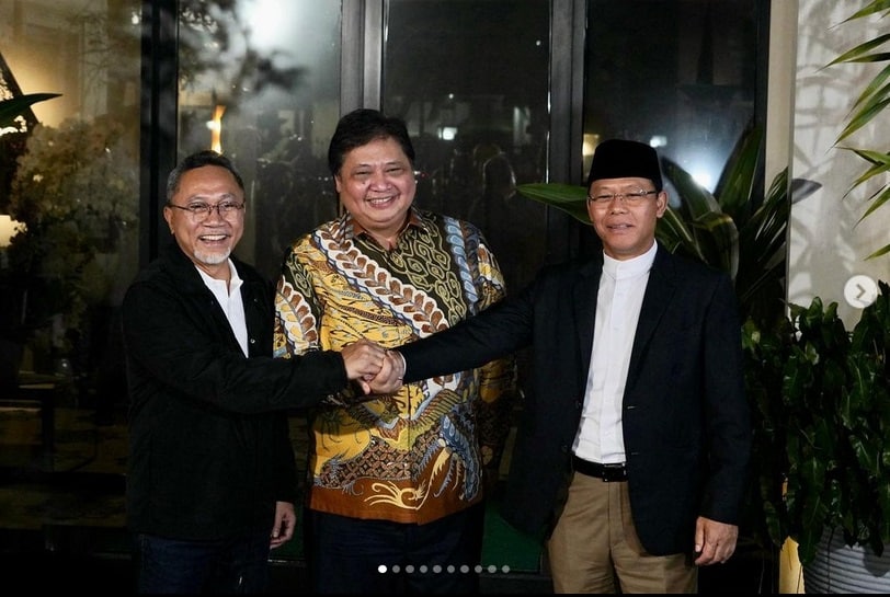 PPP kembali mengajak Koalisi Indonesia Bersatu (KIB) bergabung mendukung Ganjar Pranowo di Pilpres 2024. FotoL Dok