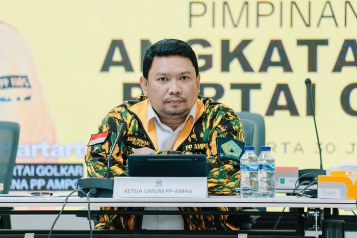 Ketua Umum DPP Angkatan Muda Partai Golkar (AMPG) Ilham Permana. Foto: Ist