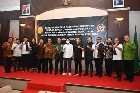 Komisi III Kunker ke Empat Peradilan se-Jawa Timur