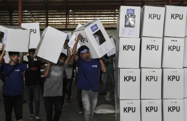 Kesiapan Logistik KPU Jakarta Pusat Terealisasi 90%