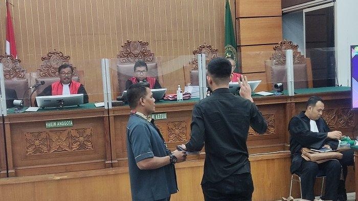 Mario Dandy di Pengadilan Negeri Jakarta Selatan, Selasa, 4 Juli 2023 lalu. Foto: Ist
