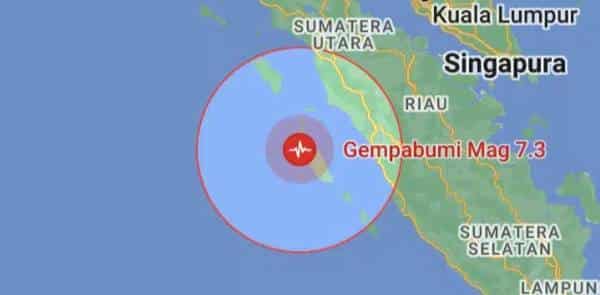 Mentawai Diguncang Gempa Bumi Magnitudo 7,1, Picu Tsunami 11 cm