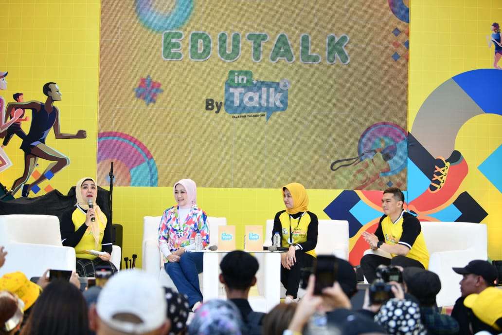 Suasana acara Prodia Healthy Fun Festival (Prodia HFF) di Gedung Sate, Kota Bandung, Sabtu (15/7/2023) lalu. Foto: Pemprov Jabar