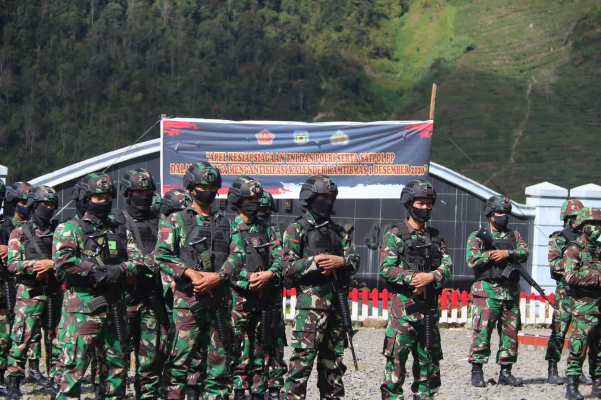 Pasukan TNI di Puncak Jaya Papua. Foto: Ist