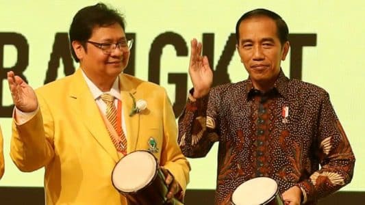 Jokowi Ngaku Nyaman Berhubungan Dengan Golkar