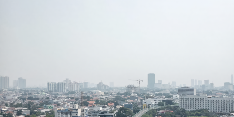 Potret kualitas udara di Jakarta