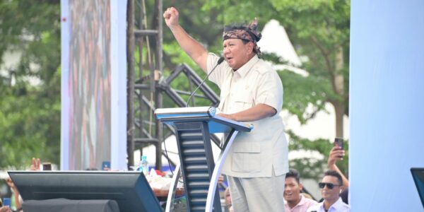 Prabowo Giliran Pertama Sampaikan Visi dan Misi di Debat Kelima Pilpres 2024