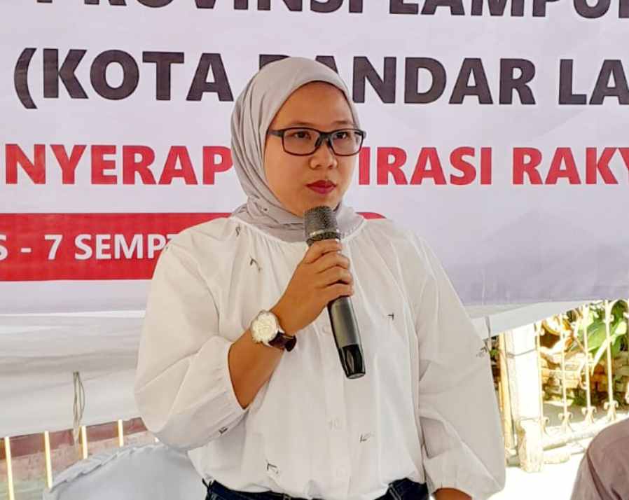 Caleg Golkar Kota Bandar Lampung Pratiwi Sarastika