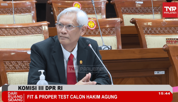 Calon Hakim Agung Kamar TUN Khusus Pajak Triyono Martanto