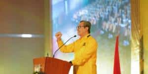 Ketua DPD Golkar Riau Syamsuar dalam sebuah acara belum lama ini. Foto: Ist