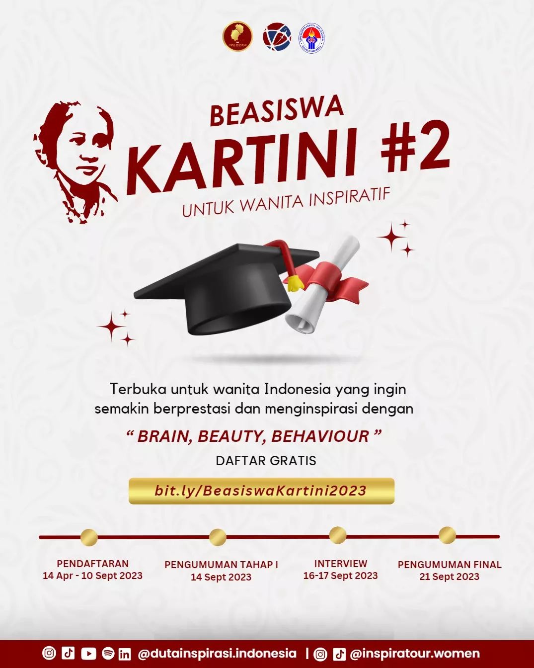 Beasiswa Kartini Batch 2 Tahun 2023