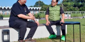 Ketua Umum Partai Golkar Airlangga Hartarto dan Ketua Umum PKB Muhaimin Iskandar.