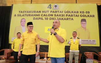 Syafi Djohan Kukuhkan Calon Saksi untuk Kemenangan Partai Golkar di Dapil 10 Jakarta 