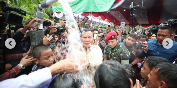 Prabowo Resmikan 15 Titik Sumber Air Bersih di Bangkalan