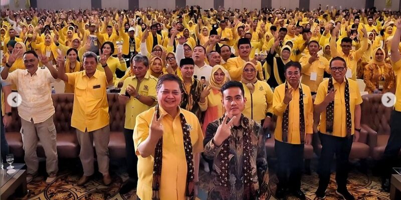 Airlangga Hartarto Optimistis Prabowo-Gibran Menang Satu Putaran