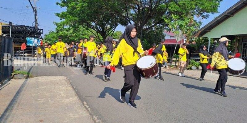 Peringati HUT ke-59, Golkar Barito Kuala Kalsel Gelar Jalan Santai Berhadiah Umrah