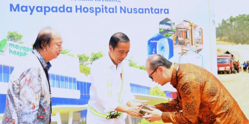 Jokowi Resmikan Pembangunan Rumah Sakit Kedua di IKN Nusantara