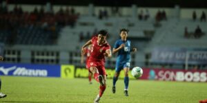 Tim Indonesia U-23 mengalahkan tuan rumah Thailand 3-1 di semifinal Piala AFF U-23, Stadion Rayong Provincial Stadium, Bangkok, Thailand, Kamis (24/8/2023). Foto: PSSI