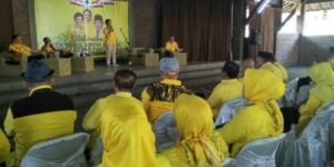 Suasana silaturahmi dan konsolidasi Nurul Arifin dengan kader Partai Golkar di Kota Cimahi, Jawa Barat, Sabtu (12/8/2023). Foto: Ist