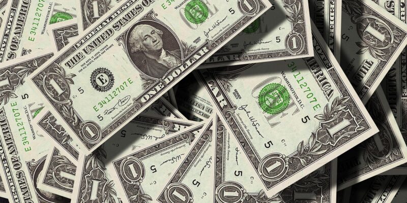 Mata uang Dolar Amerika Serikat (Foto: Pixabay)