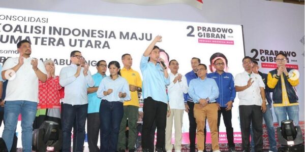 Cawapres Gibran Konsolidasi Dengan Koalisi Indonesia Maju di Sumut