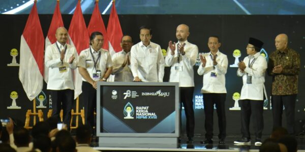 Buka Rakernas Ke-XVIII, Presiden Jokowi Berharap HIPMI Mampu Bersaing di Pasar Global