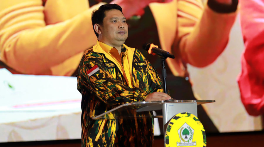 Ketua Umum Angkatan Muda Partai Golkar (AMPG) Ilham Permana. Foto: Golkar