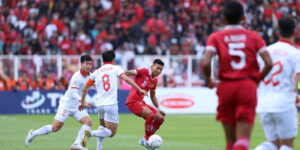 Pertandingan sepakbola Piala AFF Indonesia vs Vietnam