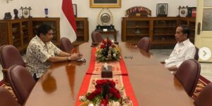 Maruarat Sirait, politisi PDI Perjuangan yang telah mengundurkan diri, bertemu Presiden Joko Widodo di Jakarta, Senin (15/1/2023) lalu. Foto: IG maruararsirait