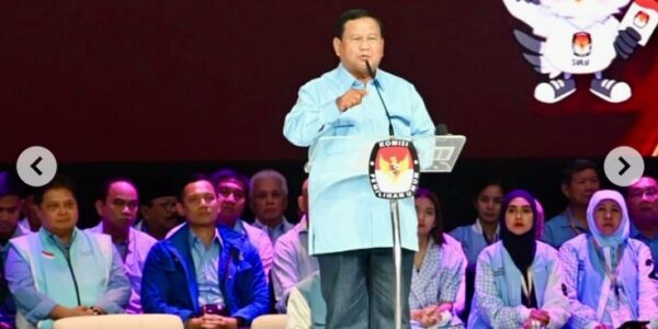 Prabowo: Kekayaan Indonesia Diambil Terus Oleh Bangsa Lain
