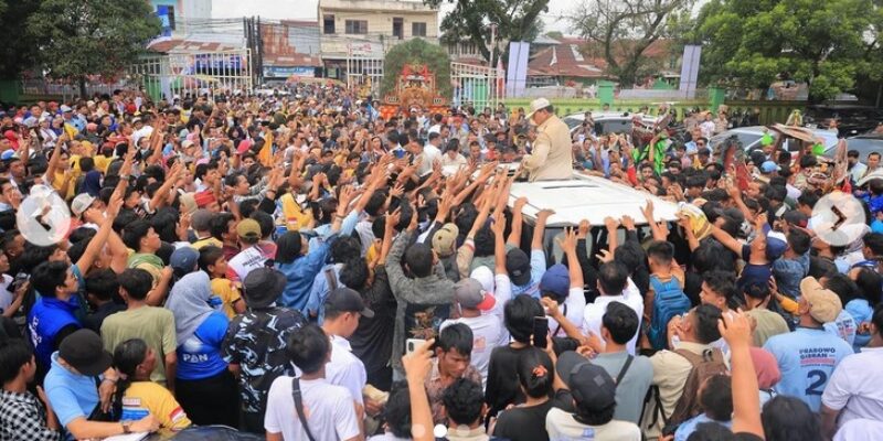 Dari Sumut, Prabowo Lanjut Kampanye ke Bandung