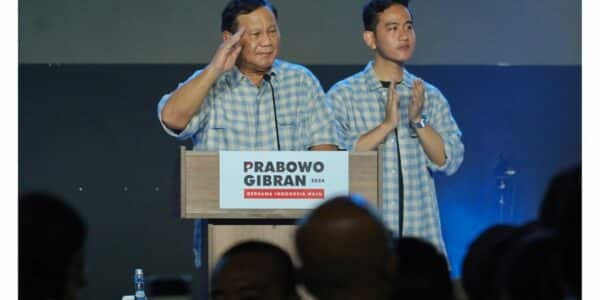 Prabowo-Gibran Unggul Quick Count Indikator Politik 58,18% Suara