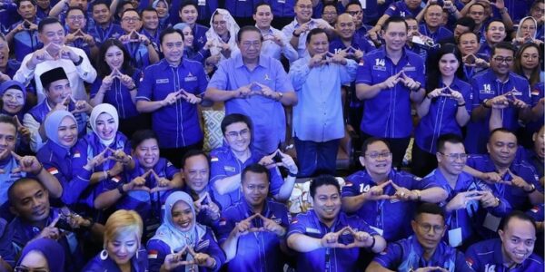 Prabowo dan SBY Hadiri Konsolidasi Pemenangan Pilpres Partai Demokrat